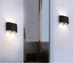LED Premium фасадно осветление Epistar 4 LED 4W – Издръжливо и модерно осветление за луксозни сгради
