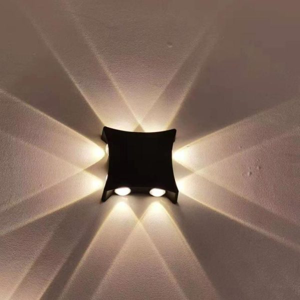 LED Premium аплик за външно ползване, черен – модерно и елегантно осветление за градини и тераси