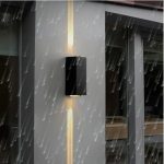 LED Premium фасадно осветление DM10, черно – модерно и издръжливо осветление за луксозни фасади