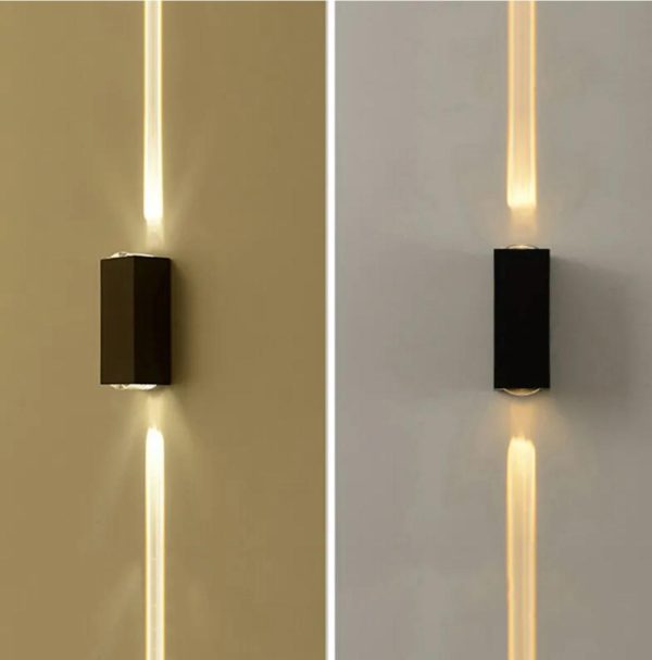 LED Premium фасадно осветление DM10, черно – модерно и издръжливо осветление за луксозни фасади