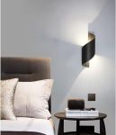 LED Premium фасадно осветление тип спирала, черно – уникално и издръжливо осветление за модерни сгради