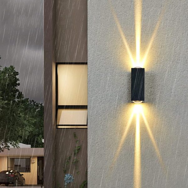 LED Premium фасадно осветление DM10, черно – модерно и издръжливо осветление за луксозни фасади