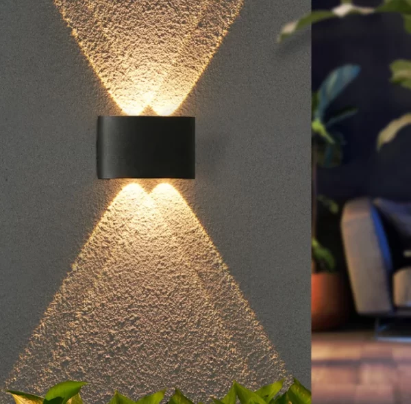 LED Premium фасадно осветление Epistar 4 LED 4W – Издръжливо и модерно осветление за луксозни сгради
