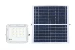 LED прожектор 50W, със соларен панел и дистанционно управление – модерно и издръжливо осветление за външни пространства.