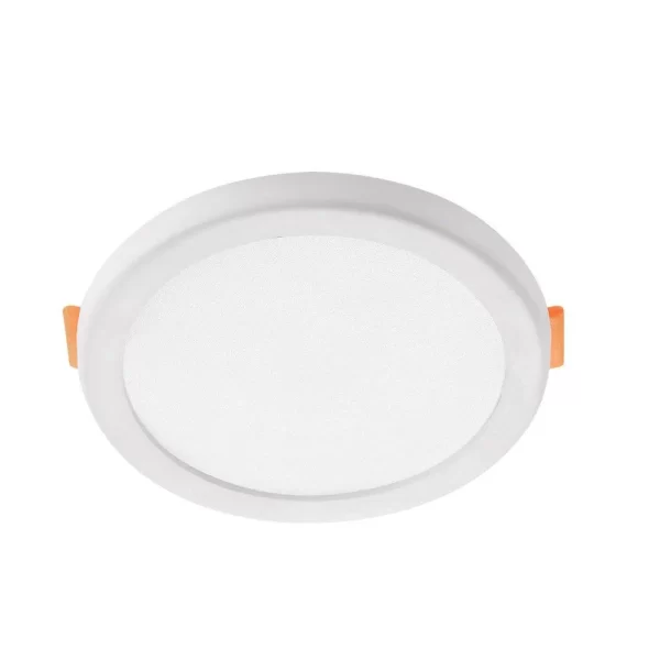 Кръгъл LED спот Slim, 6W, вграден с регулируеми скоби – Идеално решение за вътрешно осветление