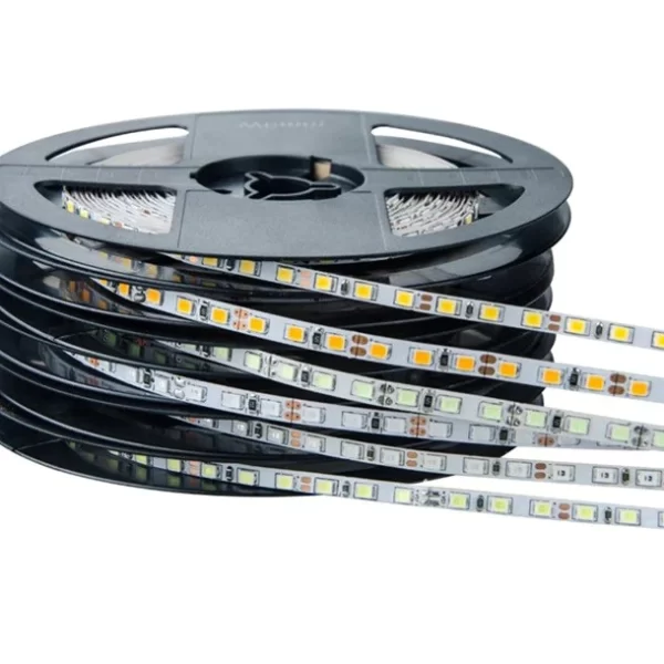 LED лента 2835 за интериор, 120 LED/m, 8W – Топло бяло и студено бяло за вътрешни пространства