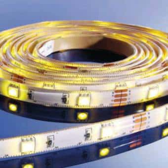 LED лента 3528 за външна употреба, 60 LED-а/м, 5W – Равномерно и ефективно осветление, Цвят: Топло бяло, Студено бяло, Неутрално бяло