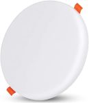 LED спот за вграждане, 18W, тънък, бял – модерно и компактно решение за вътрешно осветление