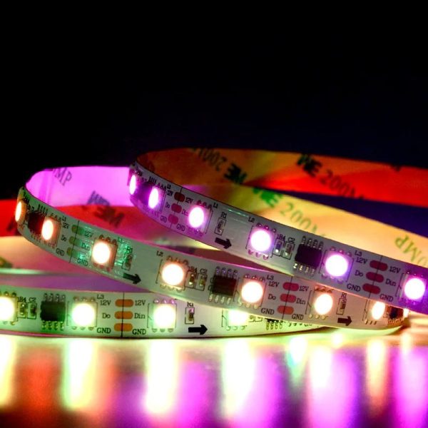 LED RGB лента 5050, 60 LED/m, 14W – Динамично и ефективно осветление за интериор