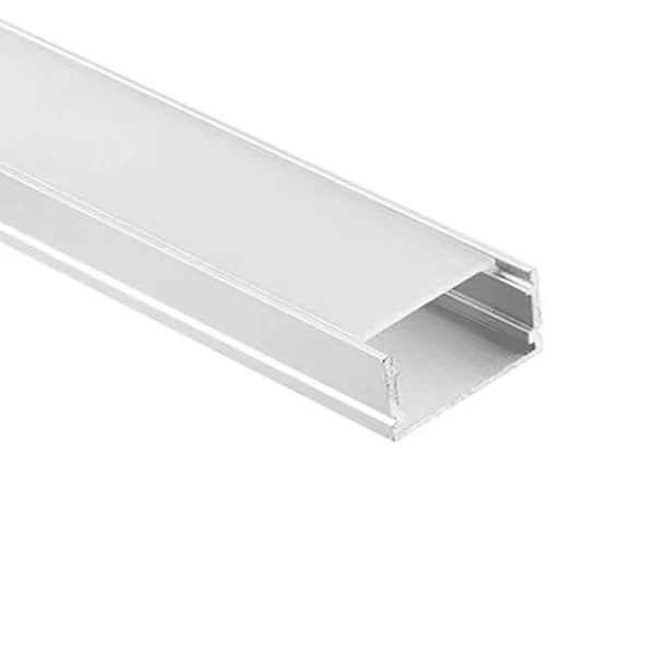 LED профил за повърхностен монтаж Inovator, дължина 2м, бял – Премиум избор за стилно и издръжливо осветление
