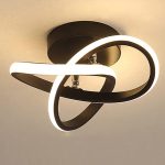 Луксозен черен LED csillár с 3 функции, DM BK Infinity 25W – Идеален за модерно осветление и елегантни пространства