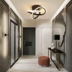 Луксозен черен LED csillár с 3 функции, DM BK Infinity 25W – Идеален за модерно осветление и елегантни пространства