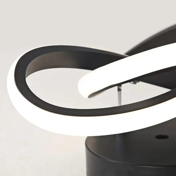 Луксозен черен LED csillár с 3 функции, DM BK Infinity 25W – Идеален за модерно осветление и елегантни пространства