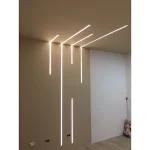 Профил LED Premium Вграден, Дължина 2м, Бял – Перфектен за Създаване на Изискано Настроение и Ефективно Осветление