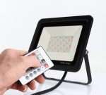 LED RGB прожектор Luminastar 50W, цветна светлина и IP65 – идеален за градини, тераси и съвременни събития