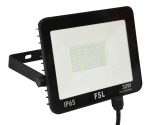 Мощен LED прожектор 30W, студена светлина и IP65 – Перфектен за професионално осветление в елегантни външни пространства