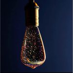 3D декоративна LED крушка FSL 4W – Перфектна за всекидневни, офиси и съвременни пространства
