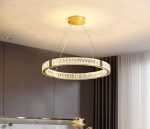 Луксозен LED csillár с блестящ дизайн DM 7101-500GD – Идеален за елегантни интериори и изискани пространства