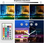 LED RGB прожектор Luminastar 50W, цветна светлина и IP65 – идеален за градини, тераси и съвременни събития