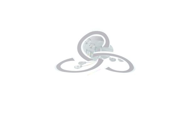 LED полилей с дистанционно управление, артистичен дизайн DM Flower 3P CR – Идеален за елегантни интериори и съвременни пространства
