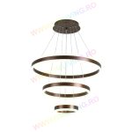 Луксозен LED кръгъл csillár, 1768/600-COF, Кафяво Лукс – Елегантно и Ефективно Осветление за Дневни Стаи