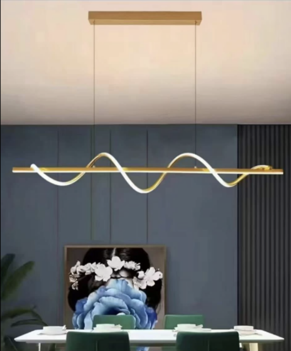 LED полилей, артистичен дизайн и ефективно осветление, 92W DM 1763/500-GD – Премиум осветление за съвременни пространства