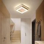 LED полилей, Геометричен и Елегантен Дизайн, Златист 6081F-GD, 50W – Ефективно Осветление за Модерни Пространства