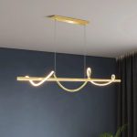 LED полилей, артистичен дизайн и ефективно осветление, 92W DM 1763/500-GD – Премиум осветление за съвременни пространства