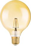 LED крушка с нажежаема жичка Glob G125 6.5W 2200K – Класически дизайн и ефективно осветление за елегантни пространства