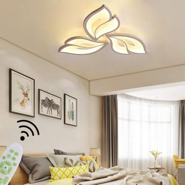 LED полилей, Артистичен и Елегантен Дизайн, Бял DM6553/3-WH – Ефективно Осветление за Модерни Пространства
