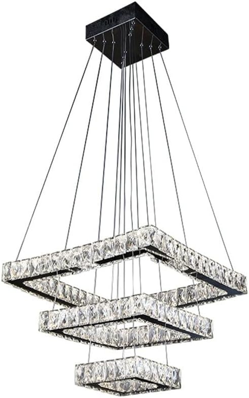Луксозен LED csillár с кристали, DM 8050-400 – Елегантно и Премиум осветление за стаи и офиси