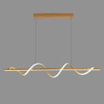 LED полилей, артистичен дизайн и ефективно осветление, 92W DM 1763/500-GD – Премиум осветление за съвременни пространства