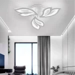 LED полилей, Артистичен и Елегантен Дизайн, Бял DM6553/3-WH – Ефективно Осветление за Модерни Пространства