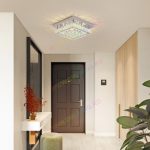 Луксозен LED csillár DM 1102-400F 40x40см с кристали – Блестящо осветление и модерен дизайн за елегантни среди