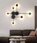 Елегантен LED аплик DM2627 Черен – Неутрално геометрично осветление, подходящо за стилни пространства