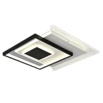 Елегантен LED полилей DM9052/S Черно/Бяло – Регулируемо осветление с 3 източника на светлина, идеален за модерни интериори