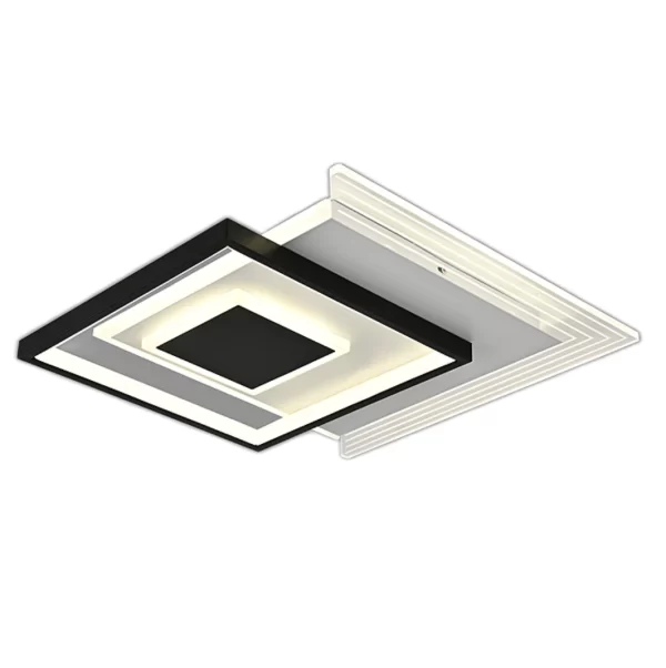 Елегантен LED полилей DM9052/S Черно/Бяло – Регулируемо осветление с 3 източника на светлина, идеален за модерни интериори