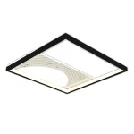 Луксозен LED csillár DM9060/S Черен/Бял – Регулируемо Осветление, Подходящ за Елегантни Съвременни Пространства