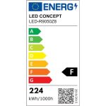 LED полилей с модерен дизайн и 8 източника на осветление DM9050/8 бял – модерно и елегантно осветление за стилни стаи