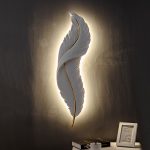 Луксозен LED аплик за стена DM20986 – форма на клин и елегантен дизайн, идеален за изискани интериори