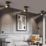 LED спот Modern DM3007-1 Черен – Регулируем дизайн и елегантно осветление, идеален за съвременни интериори