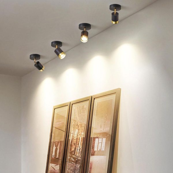 LED спот Modern DM3007-1 Черен – Регулируем дизайн и елегантно осветление, идеален за съвременни интериори
