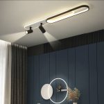 LED модерна черна DM106-60 – Прожектор за насочено осветление в съвременни пространства
