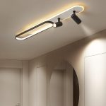 LED модерна черна DM106-60 – Прожектор за насочено осветление в съвременни пространства