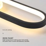 LED модерна черна DM106-60 – Прожектор за насочено осветление в съвременни пространства