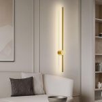 LED аплик DM062, Златист – Линейно решение за елегантно осветление в салони