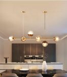 Елегантен полилей Luxury, DM557/6 Златен – Изискан блясък за луксозни спални и коридори