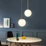 Елегантен LED висящ csillár, Злато/Бяло, Дизайн за околна среда, Луксозен DM850 – Изтънчен блясък за спални и луксозни коридори
