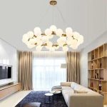 Луксозен модерен csillár с 40 източника на осветление, DM1040 200W – Подходящ за луксозни пространства и офиси
