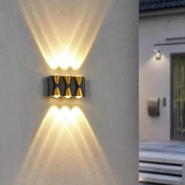 Външно осветително тяло Черно 6W, DM XS39 – Ефективно и Елегантно Осветление за Външни Пространства